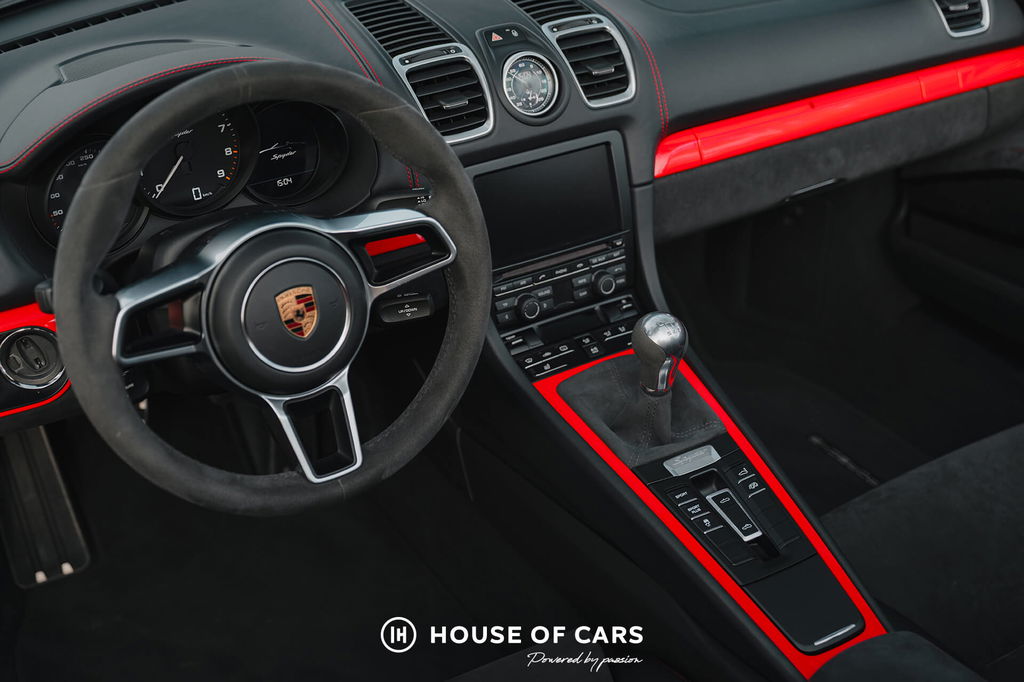 Porsche 981 Boxster Spyder