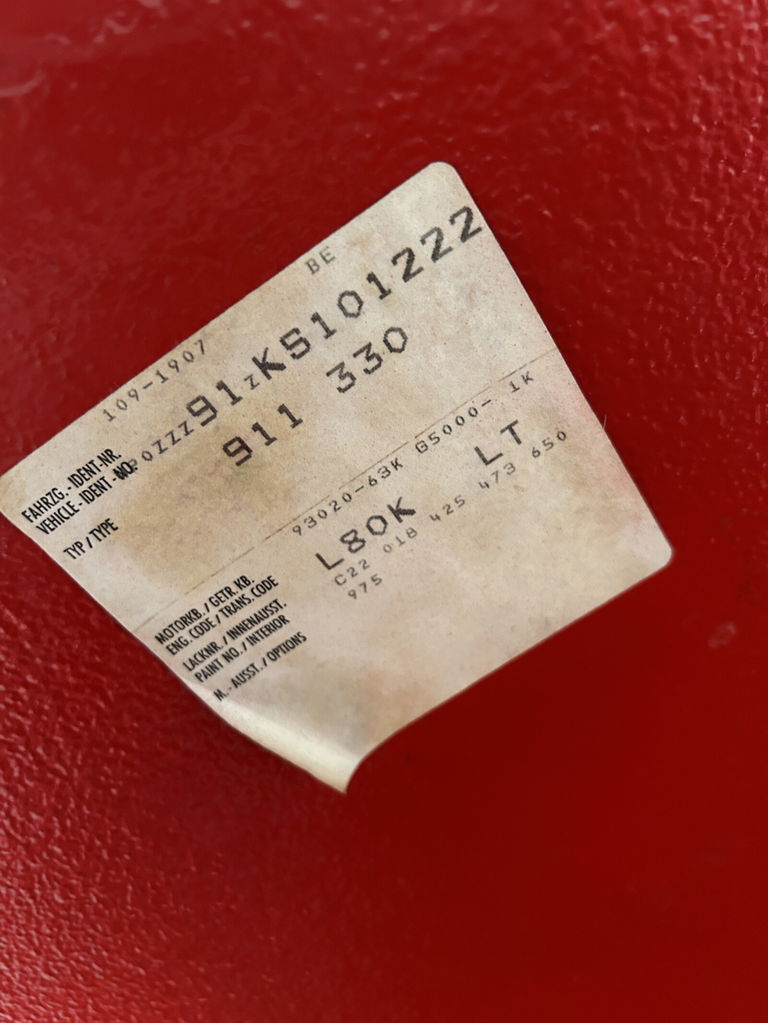 Porsche 911 Carrera 3.2