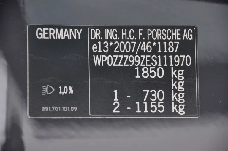 Porsche 991 Carrera S 50 Jahre Edition