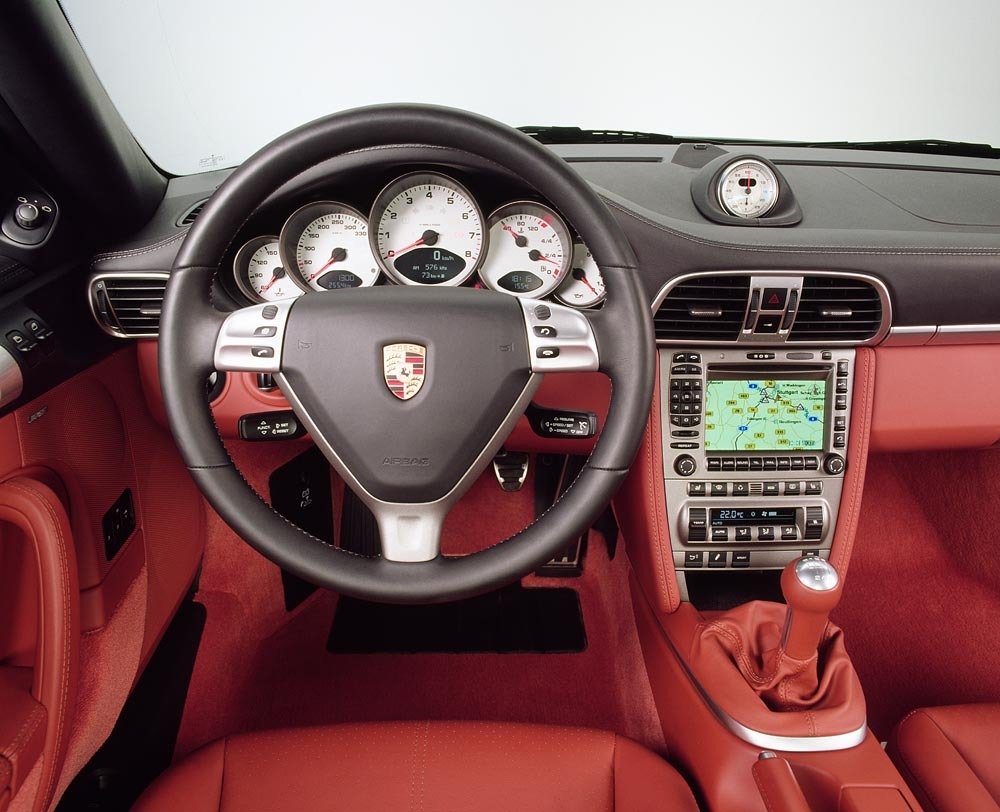 Porsche 997.1 interior