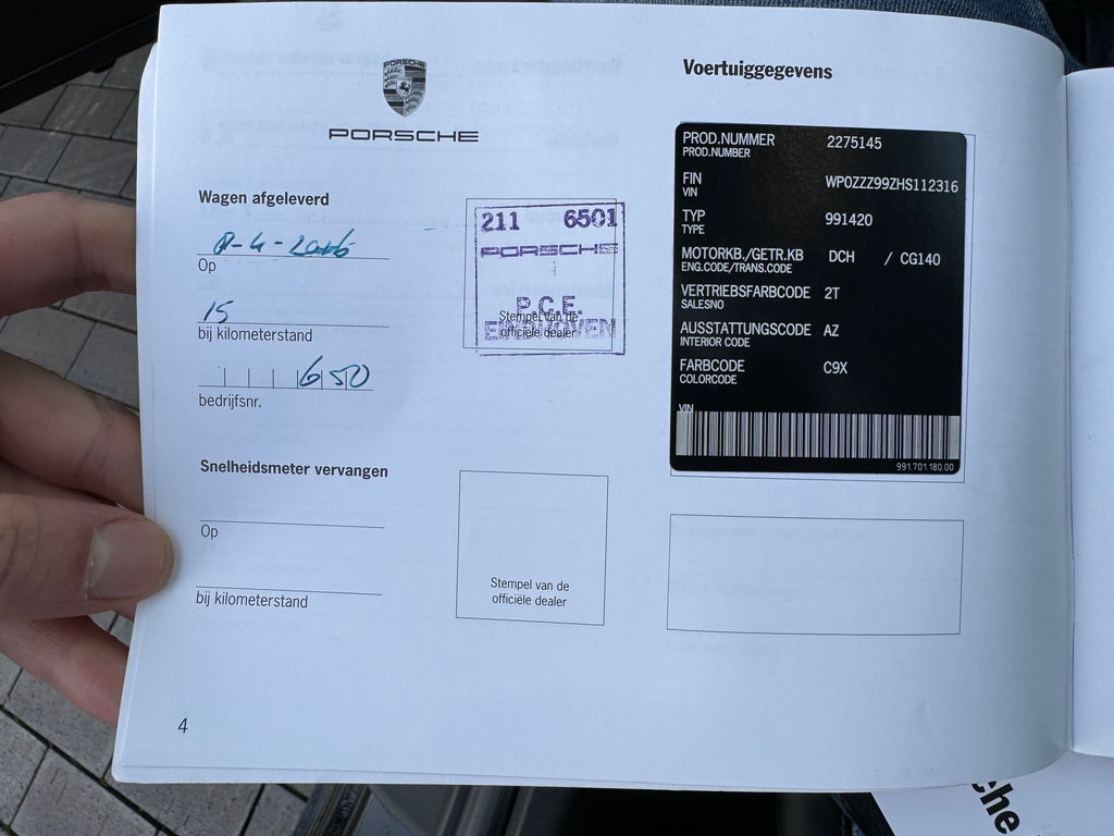 Porsche 991.2 Carrera 4S