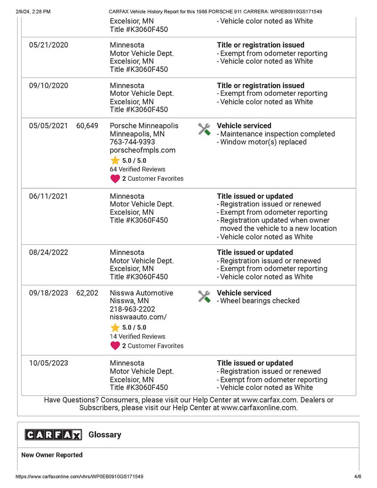 Porsche 911 Carrera 3.2 WTL