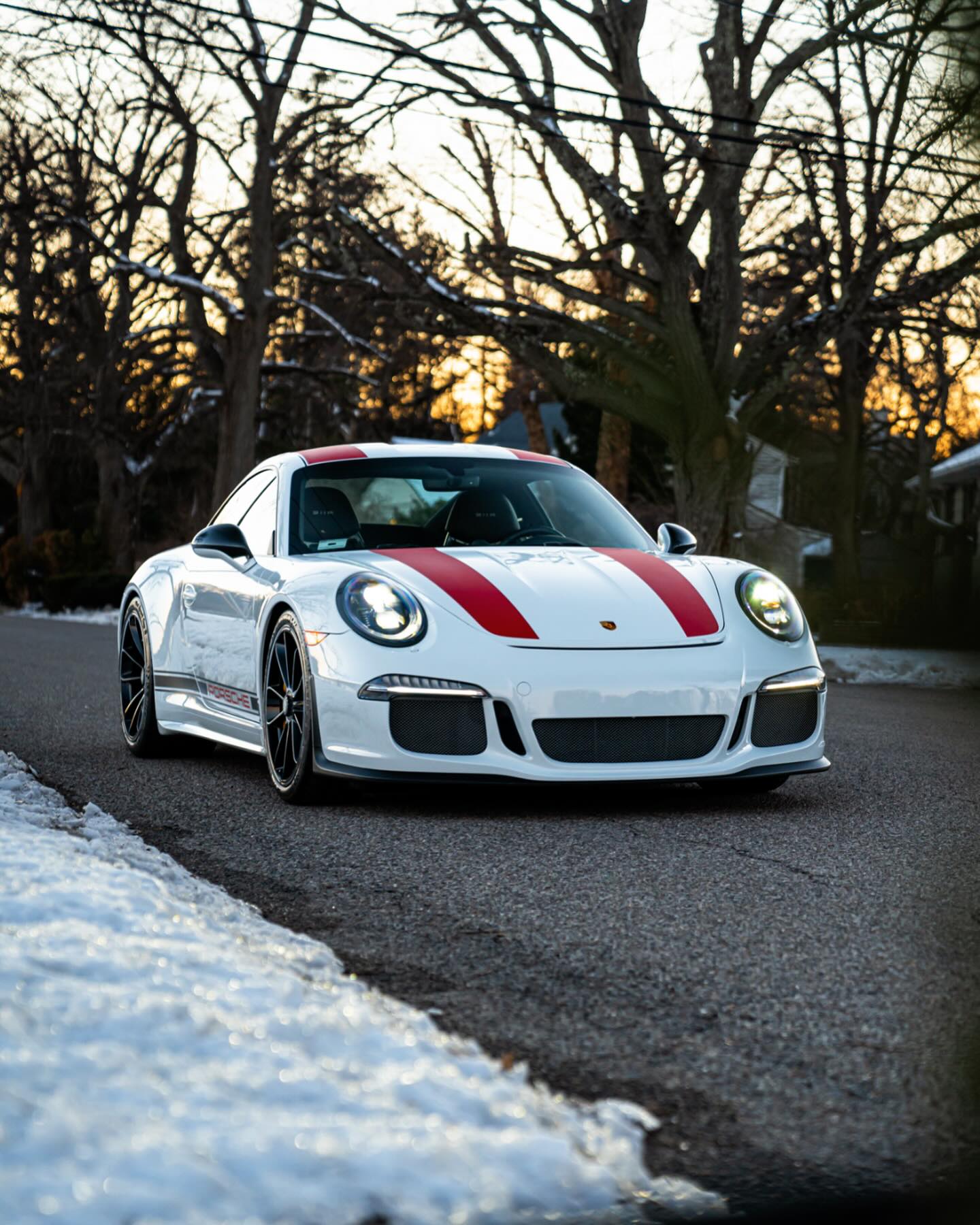 1/43 Porsche 911 R 2016MY ホワイト&レッドストライプ 1/43 Porsche 911 R 2016My White Red Stripe | eBay
