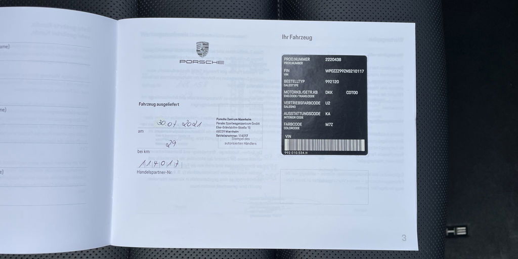 Porsche 992 Carrera S