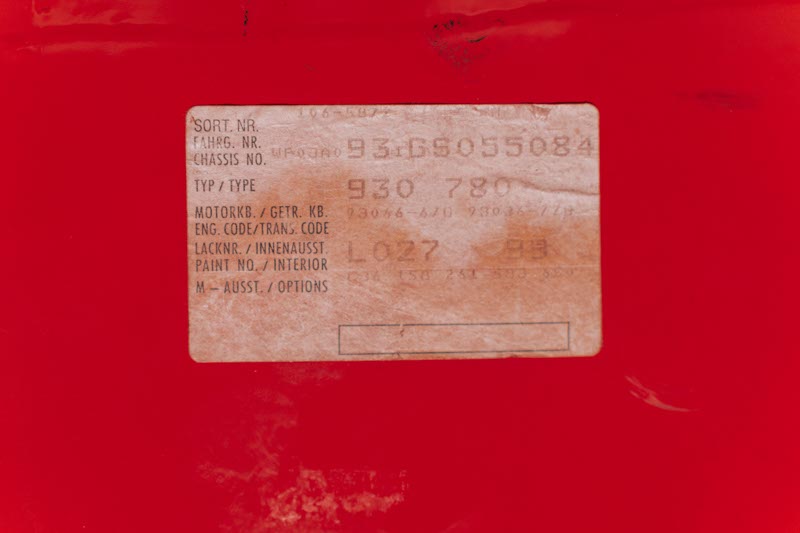 Porsche 911 Turbo 3.3