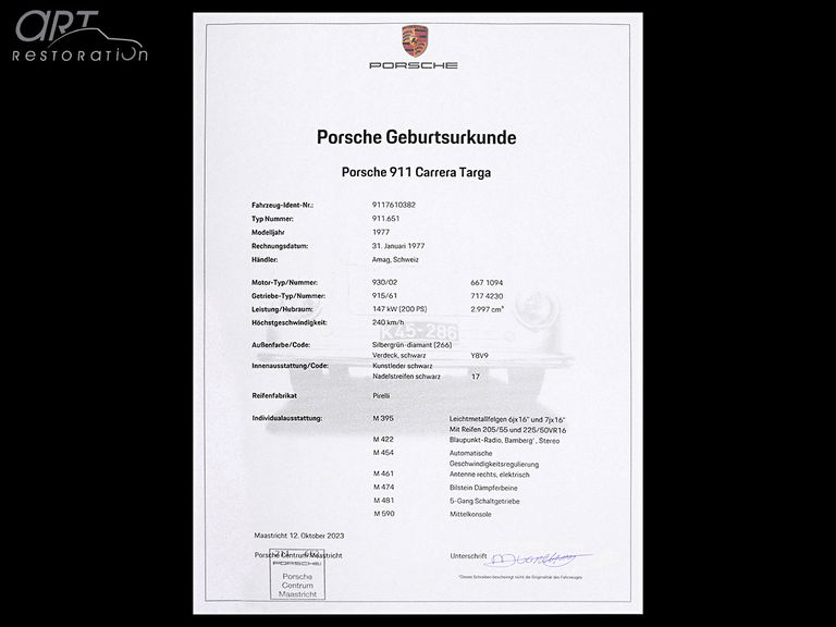 Porsche 911 Carrera 3,0