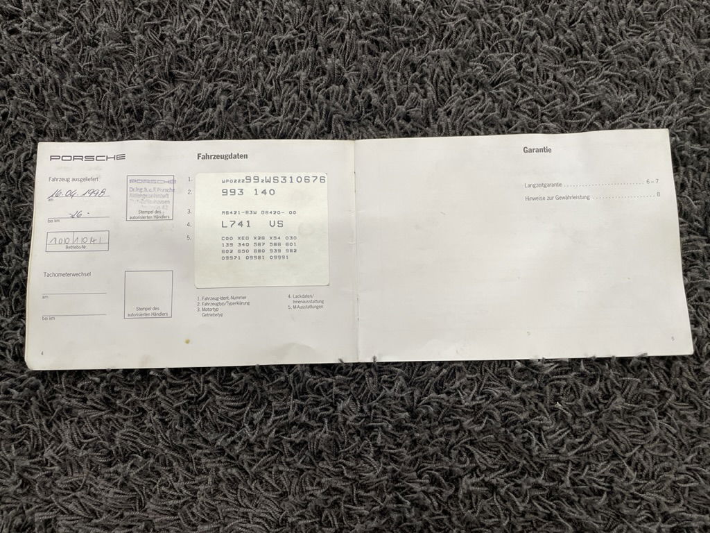 Porsche 993 Carrera 4S