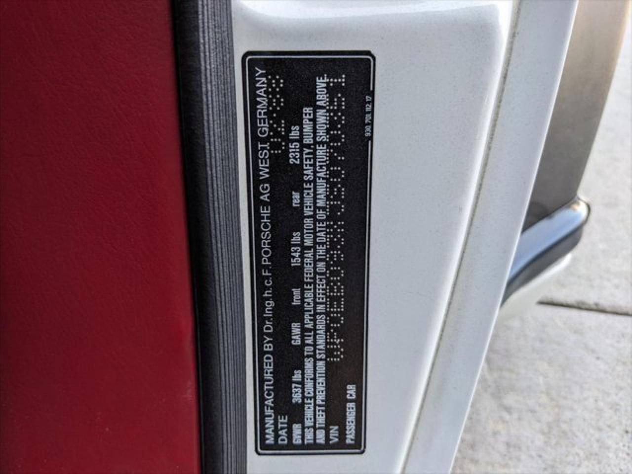 Porsche 911 Turbo 3.3 1988 - elferspot.com - Marketplace for