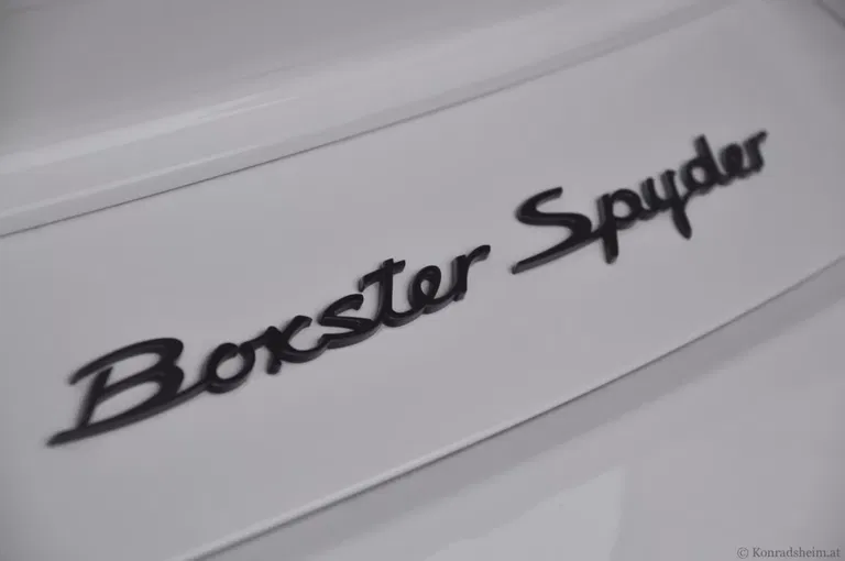 Porsche 987 Boxster Spyder