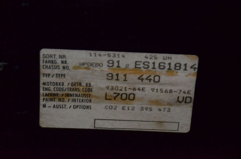 Porsche 911 Carrera 3.2