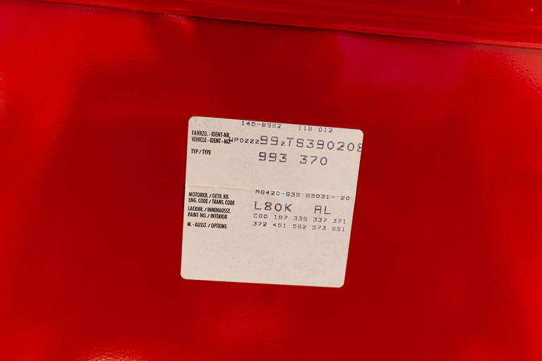 Porsche 993 Carrera RS