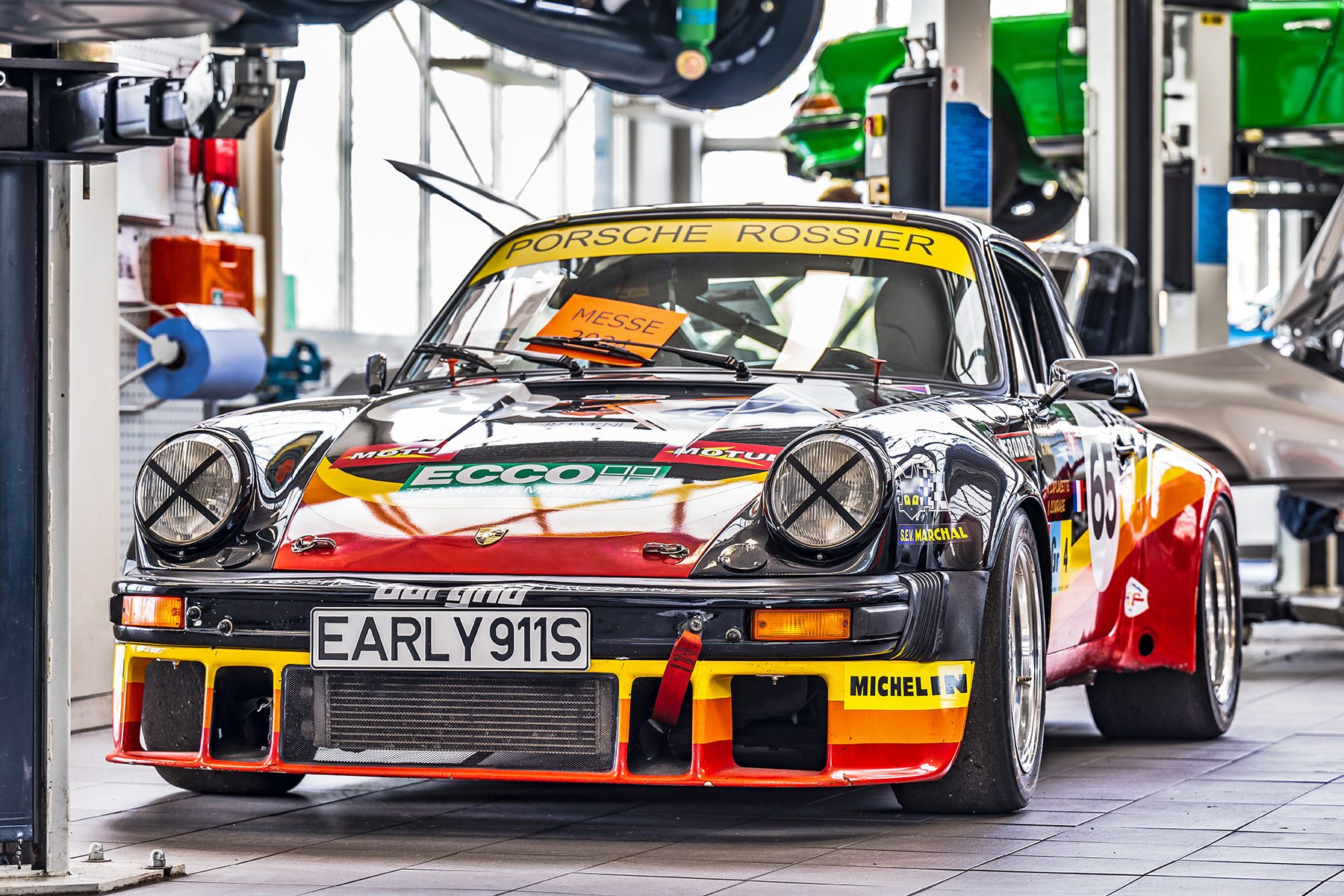 50 years of the Porsche 911 Turbo - Special exhibition Early 911S - Techno Classica Essen 2024