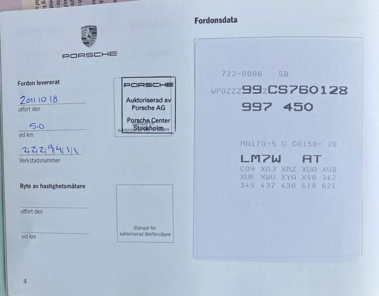 Porsche 997.2 Turbo S