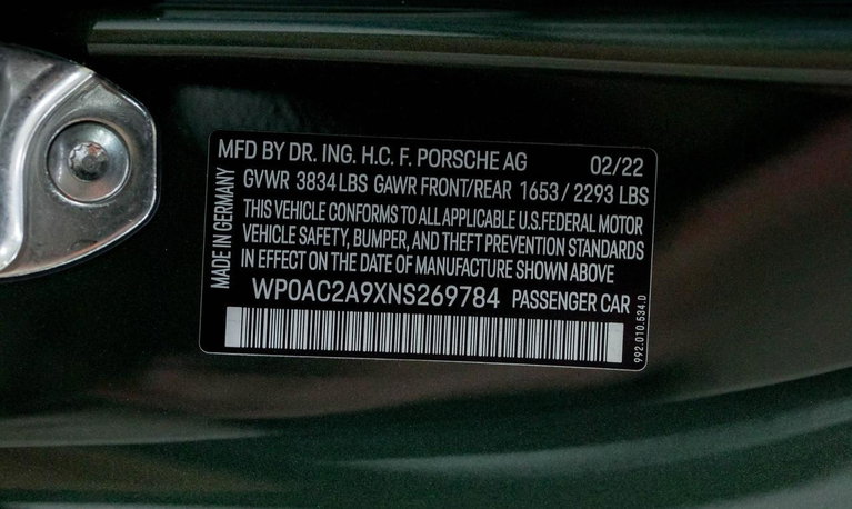 Porsche 992 GT3 Touring