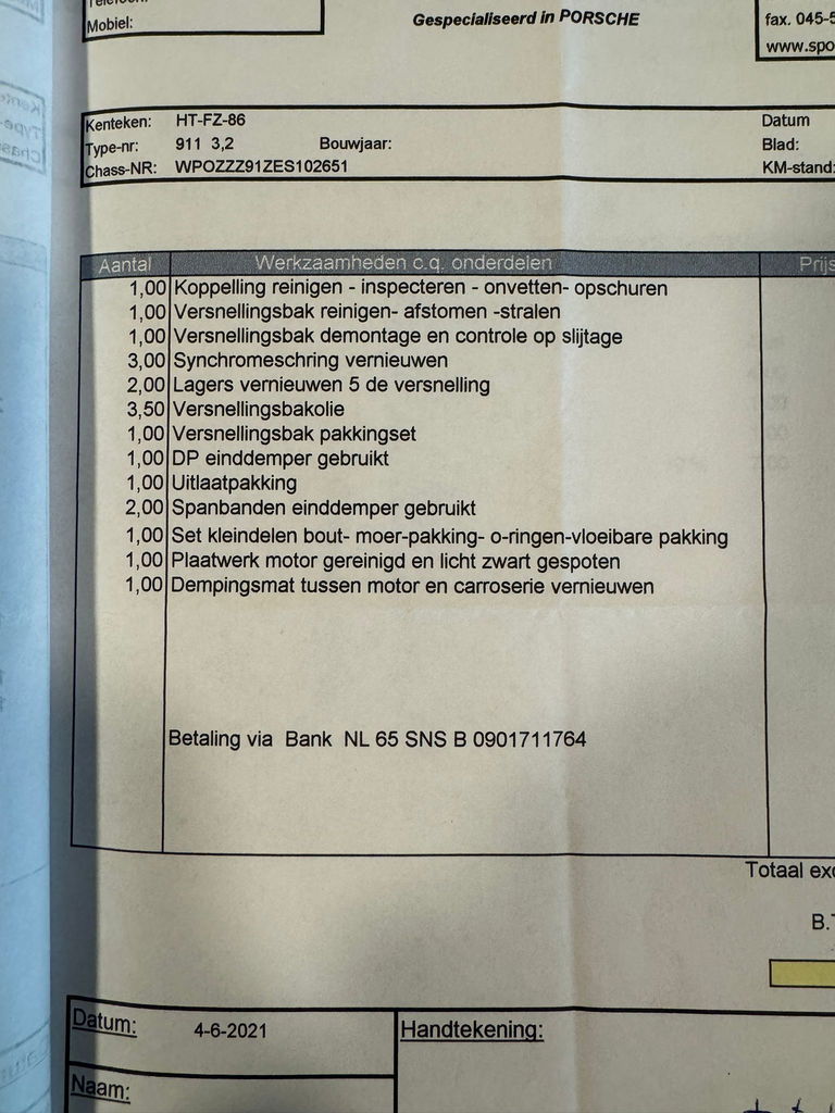 Porsche 911 Carrera 3.2