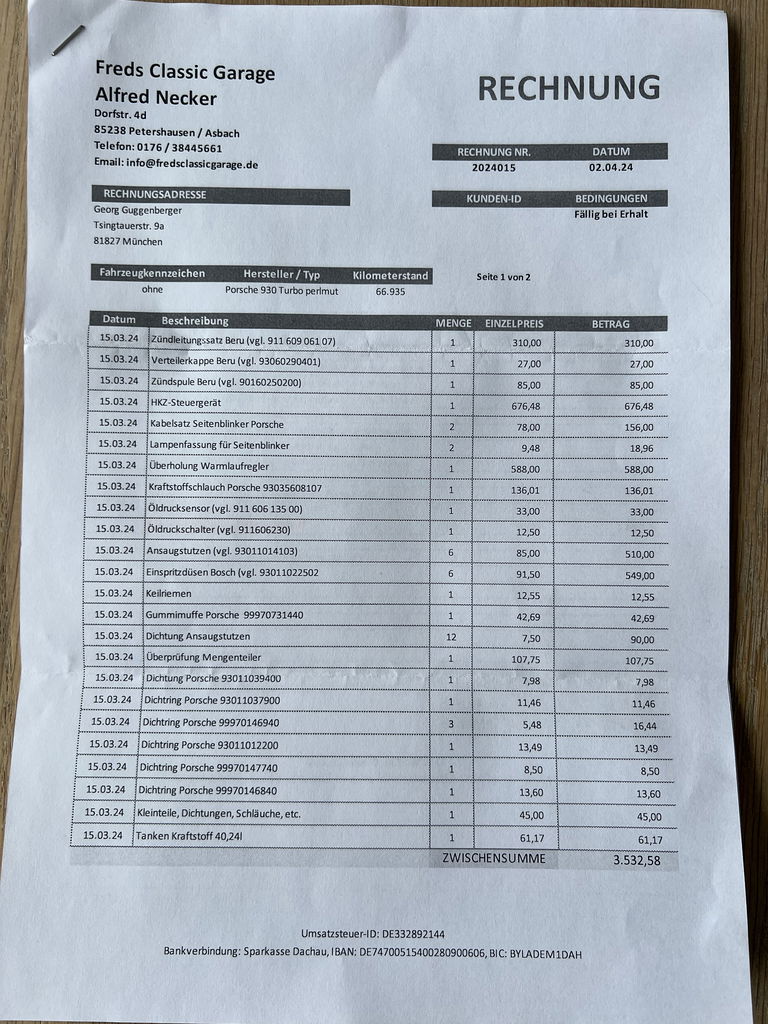 Porsche 911 Turbo 3.3