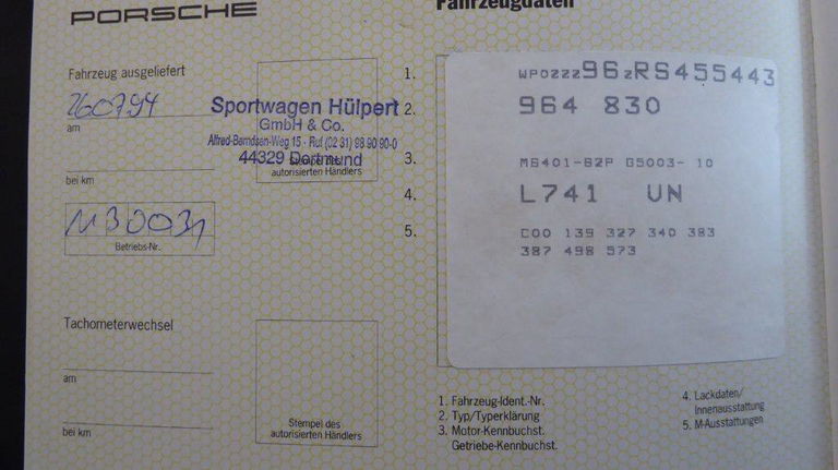 Porsche 964 Carrera 2 Speedster