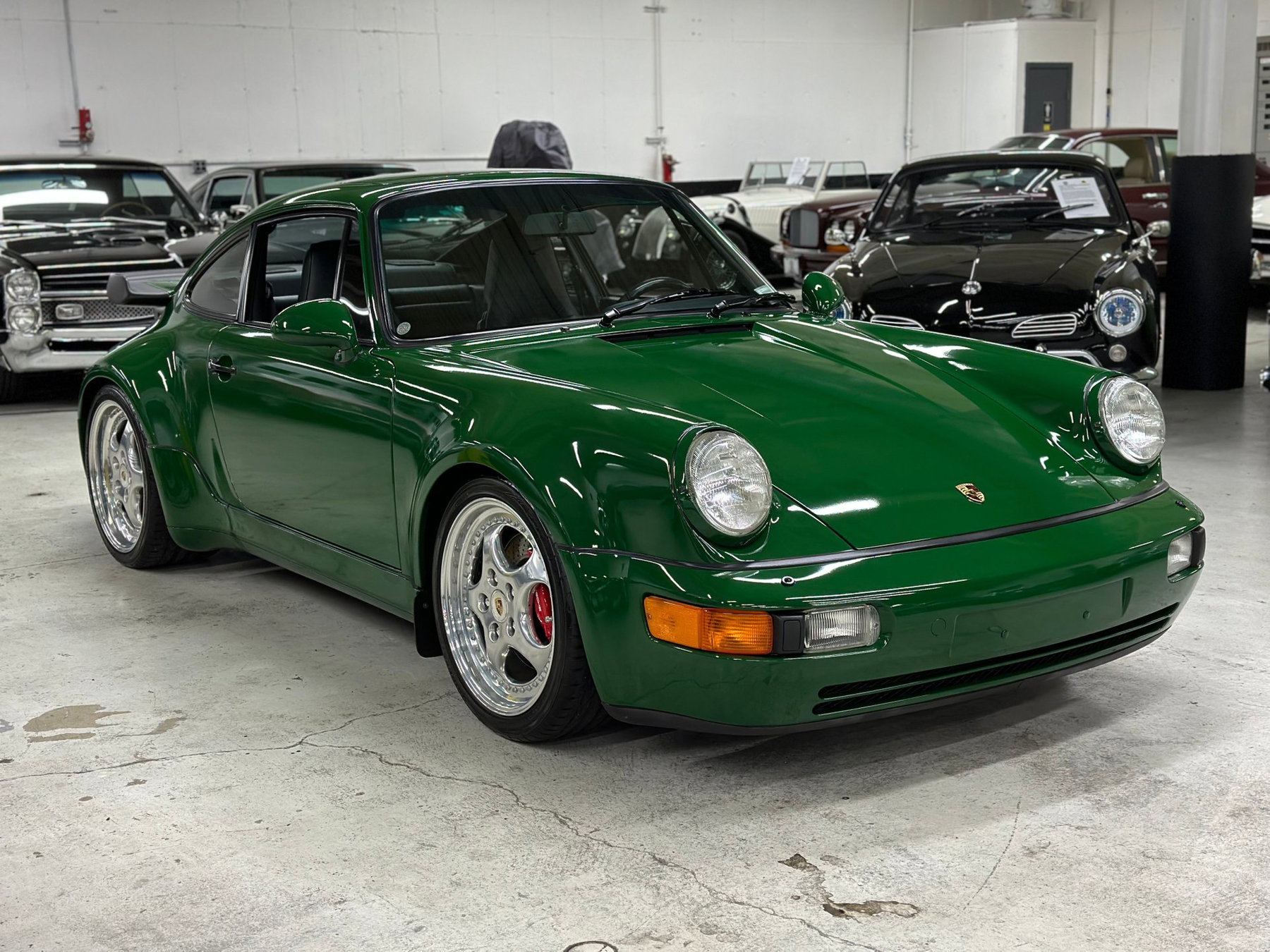 porsche turbo green