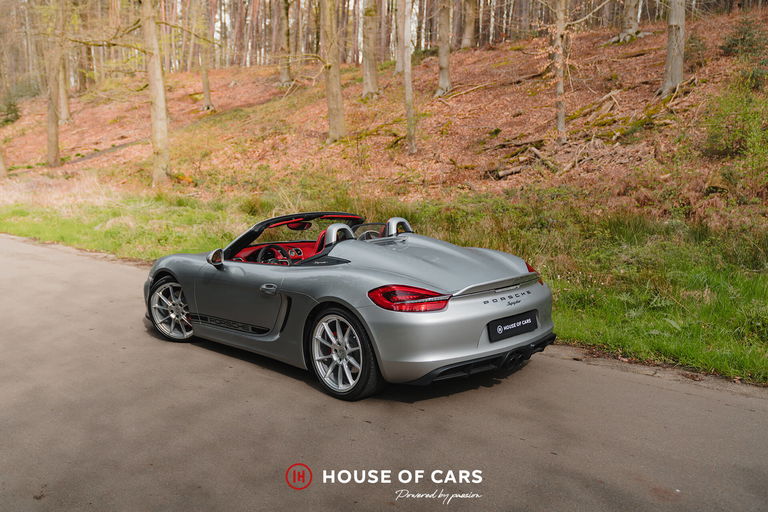 Porsche 981 Boxster Spyder