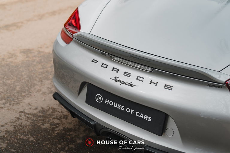 Porsche 981 Boxster Spyder