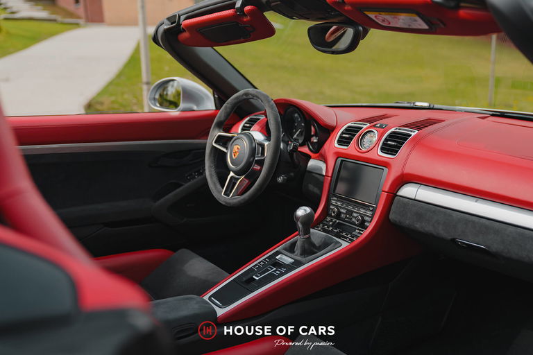 Porsche 981 Boxster Spyder