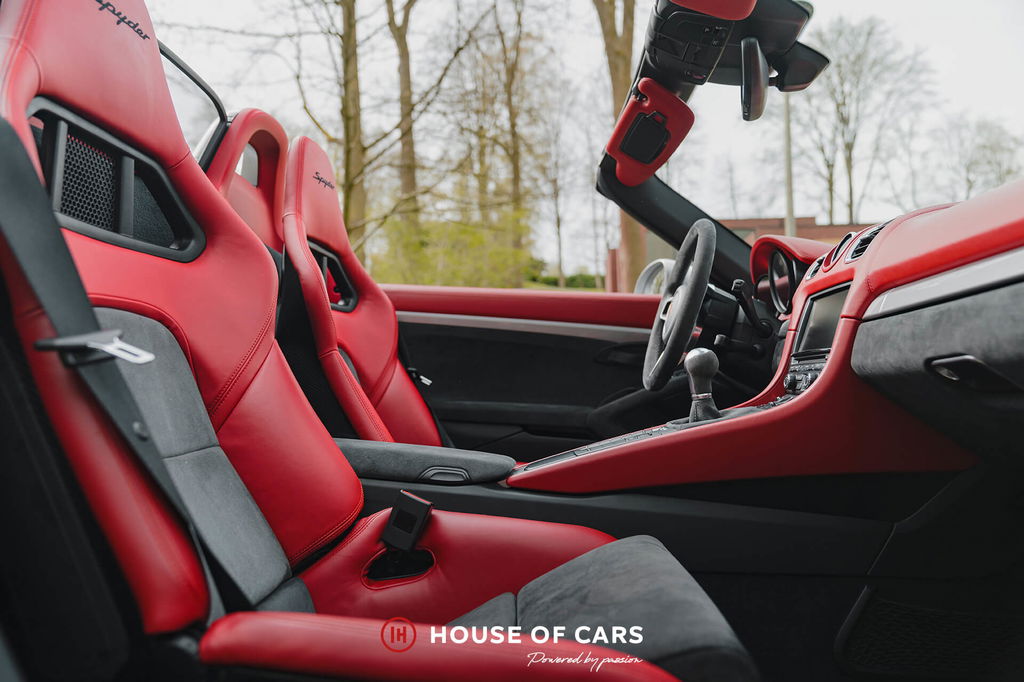 Porsche 981 Boxster Spyder