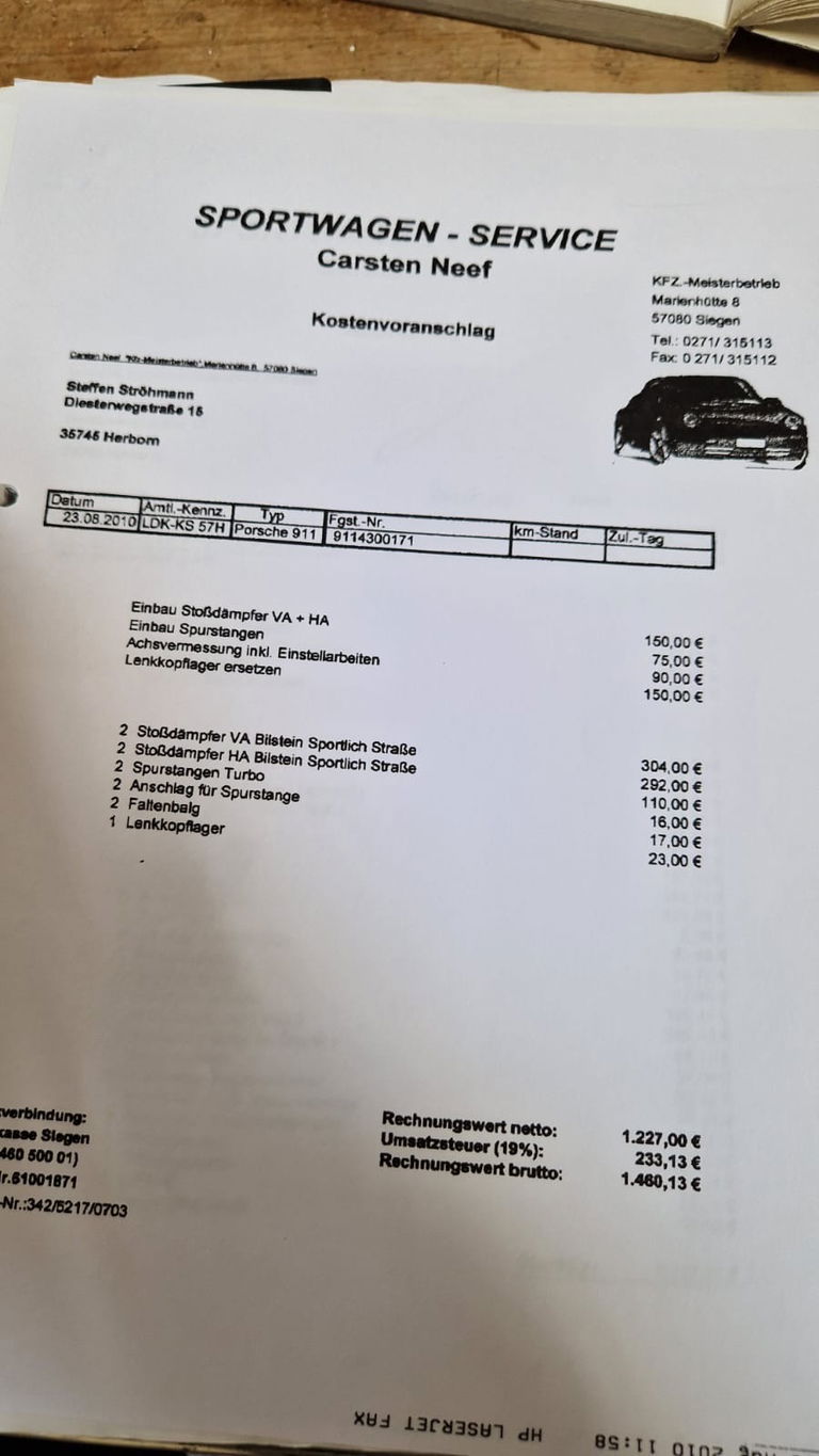 Porsche 911 S (G-Modell)