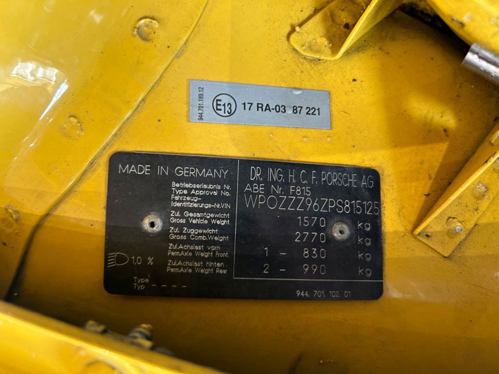 Porsche 968 Club Sport