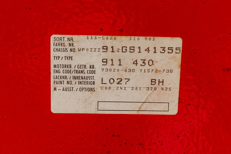 Porsche 911 Carrera 3.2