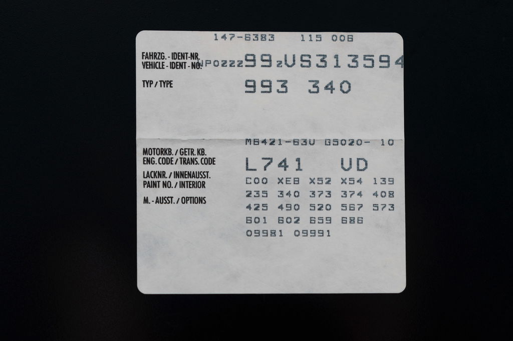 Porsche 993 Carrera S