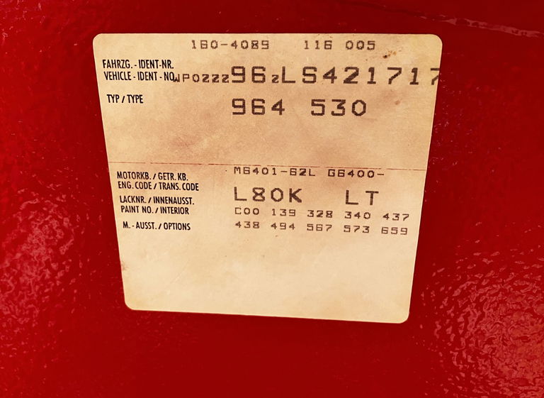 Porsche 964 Carrera 4