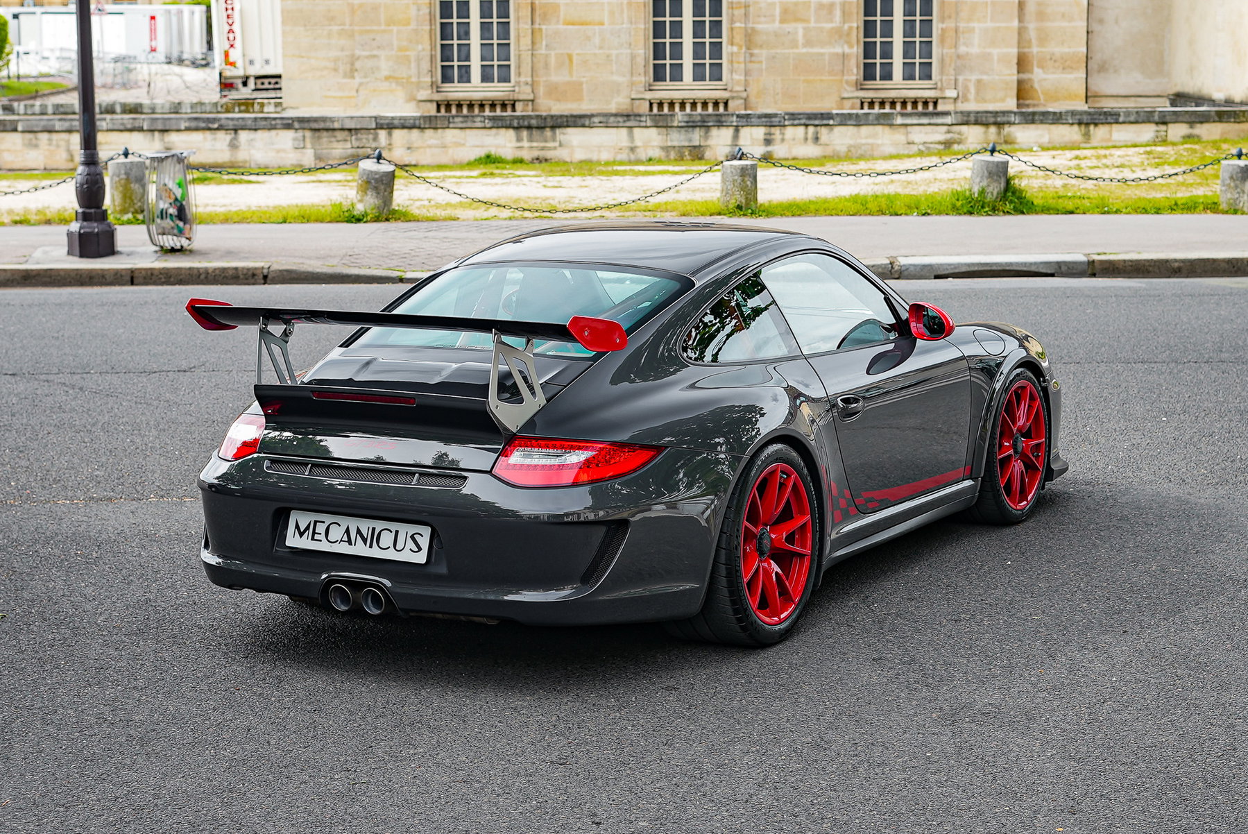 Miniature Porsche 997 GT3 RS 1/18 Par Norev – Occasion Comme Neuve