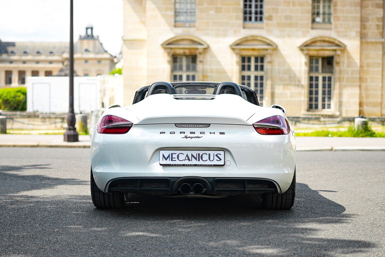Porsche 981 Boxster Spyder