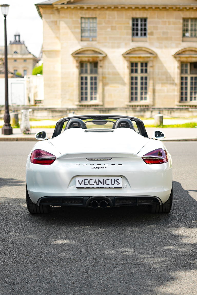 Porsche 981 Boxster Spyder