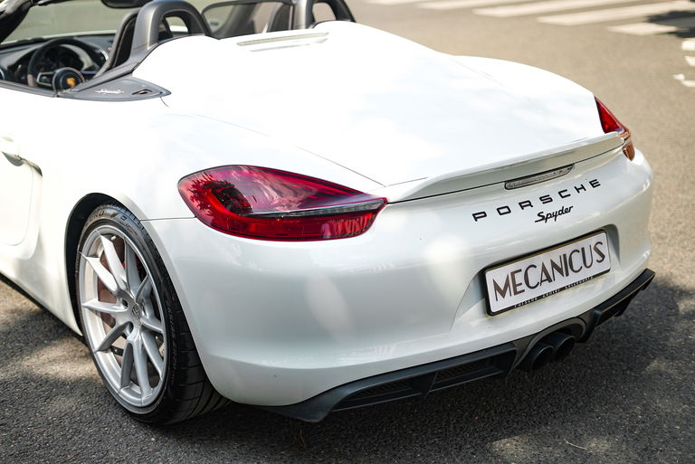 Porsche 981 Boxster Spyder