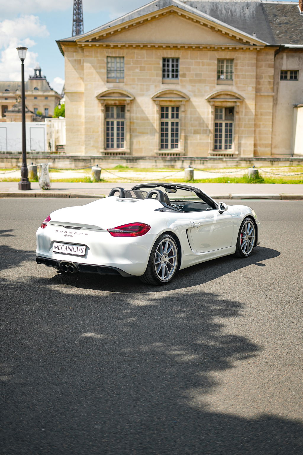 Porsche 981 Boxster Spyder