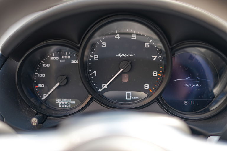 Porsche 981 Boxster Spyder