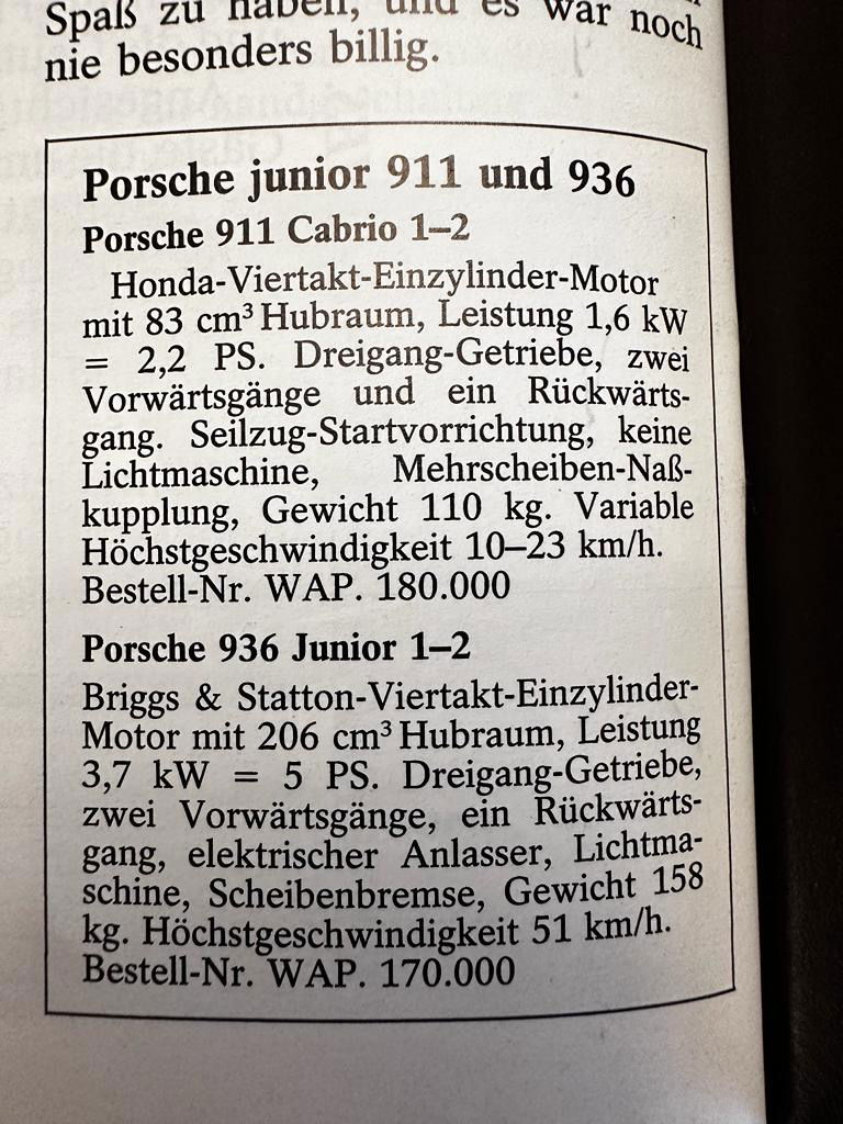 Porsche 911 Junior