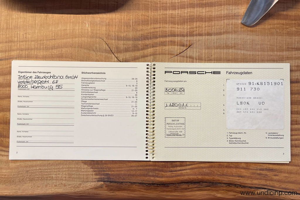 Porsche 911 Carrera 3.2 Speedster