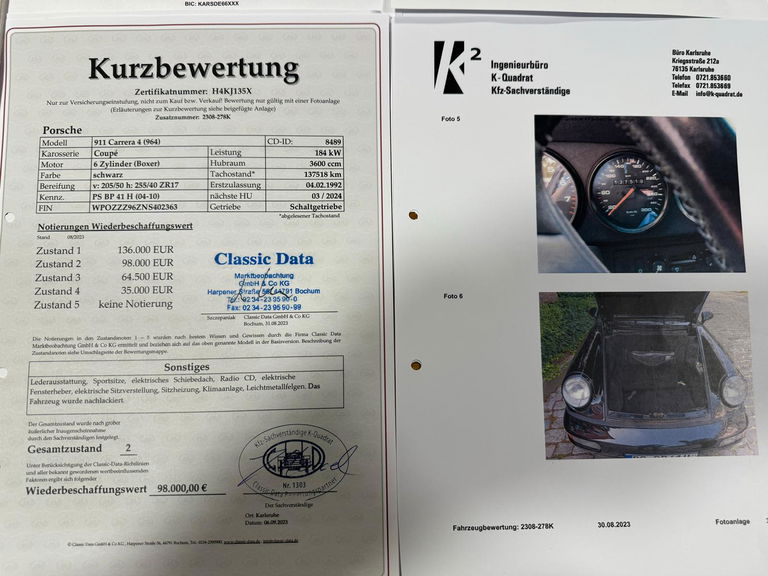 Porsche 964 Carrera 4