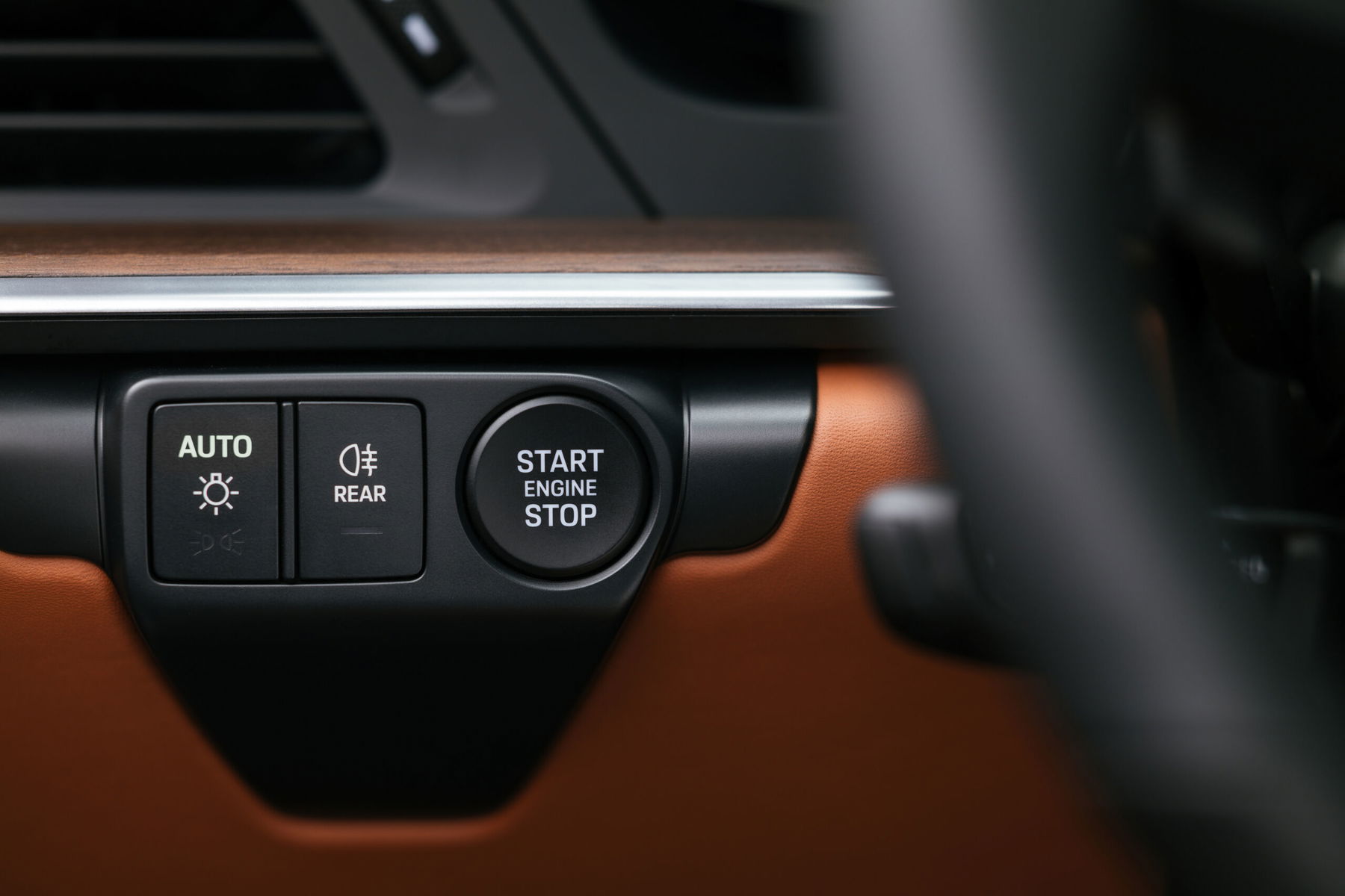 Porsche 992.2 Carrera Start Knopf