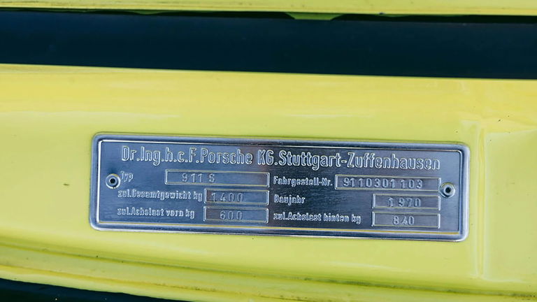 Porsche 911 S (F-Modell)