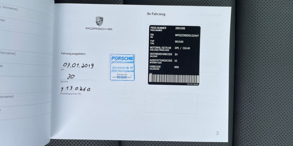 Porsche 991.2 Targa 4 GTS