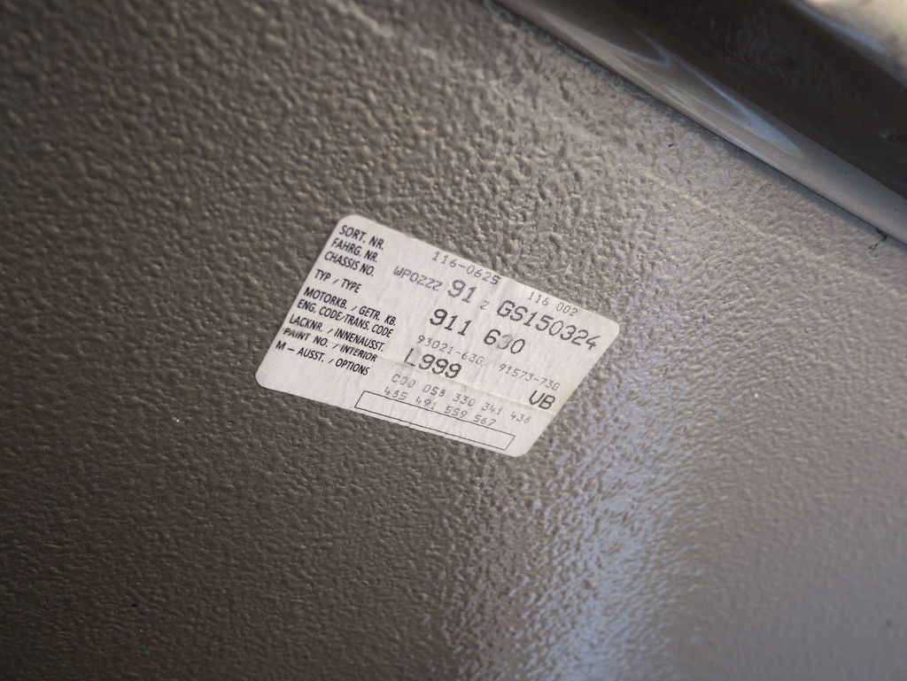 Porsche 911 Carrera 3.2 WTL