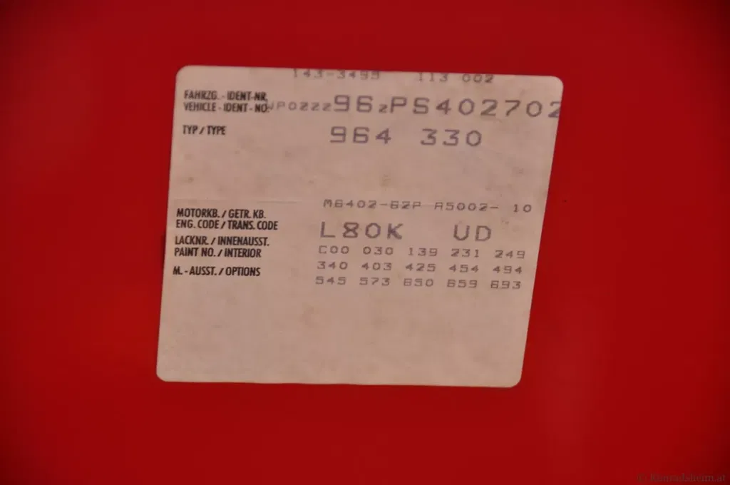 Porsche 964 Carrera 2