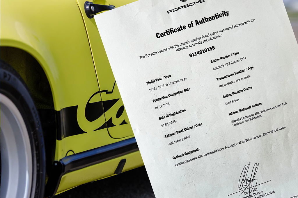 Porsche 911 Carrera 2,7