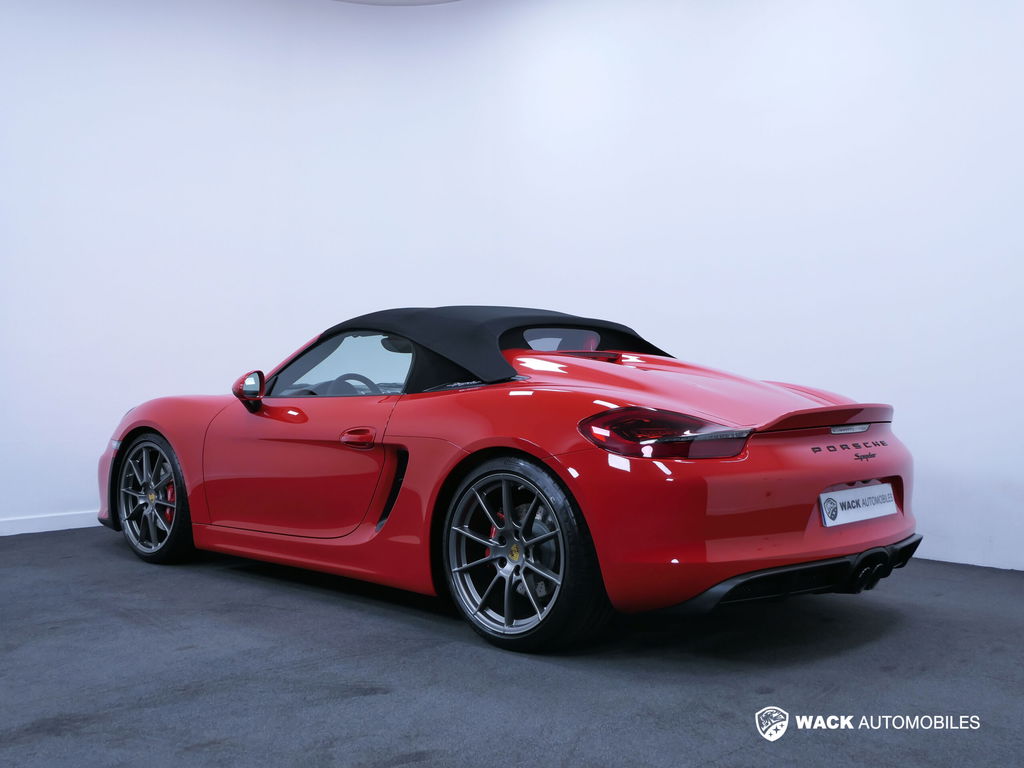 Porsche 981 Boxster Spyder