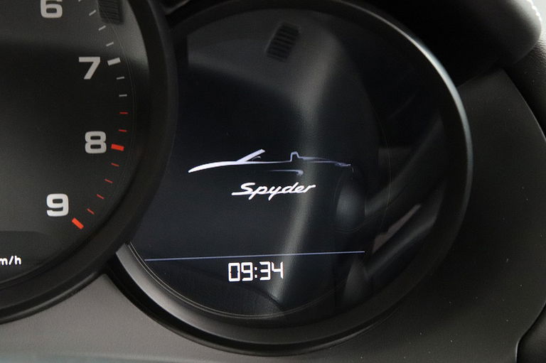 Porsche 981 Boxster Spyder