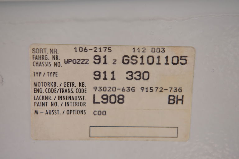 Porsche 911 Carrera 3.2