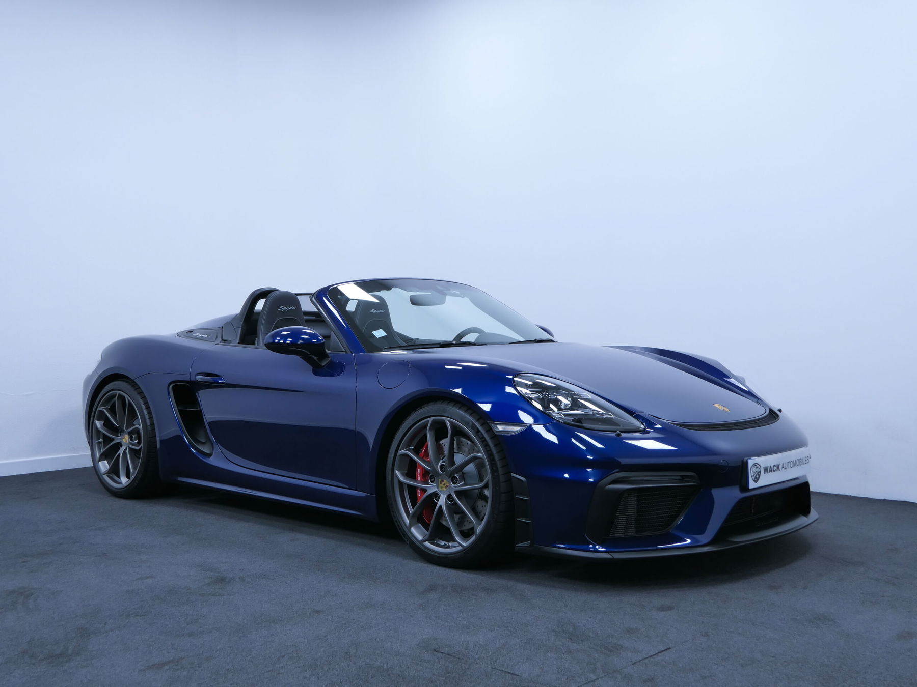 ブルーハンター Porsche 718 Spyder 2019 - elferspot.com - Marketplace for Porsche
